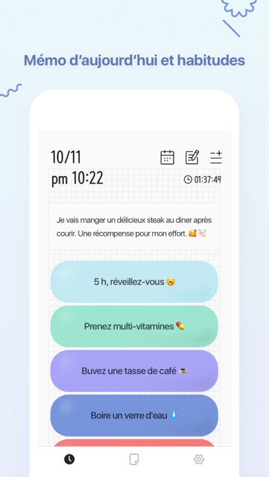 Screenshot #3 pour Plusminus-Traqueur d’habitudes