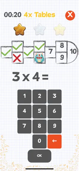 Game screenshot Multiplication games for kids! hack