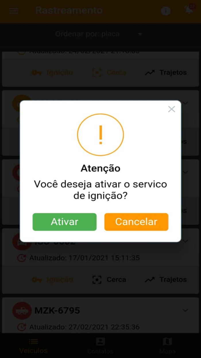 Servis rastreamento veicular