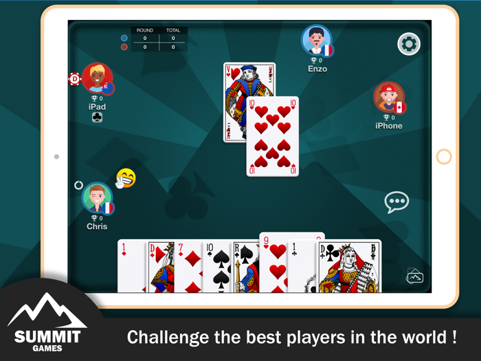 Belote online card game