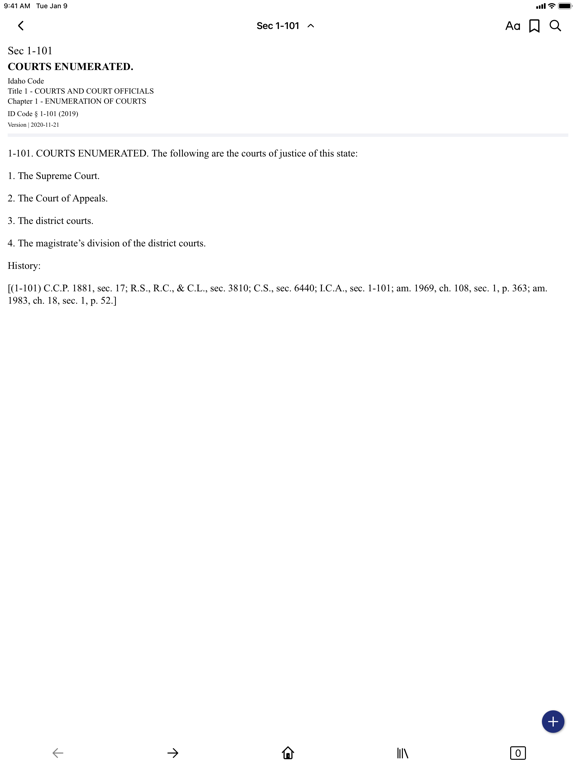 Screenshot #5 pour Idaho Code by PocketLaw