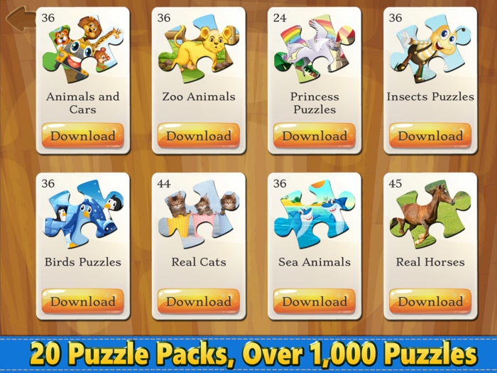 Magic Realm Kids Puzzle Games