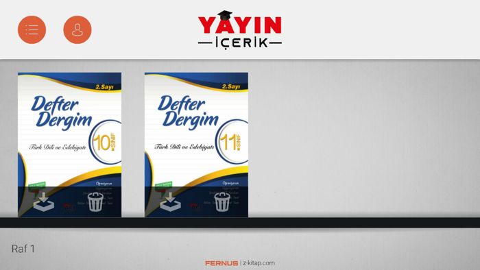 Yayın İçerik Mobil Kütüphane