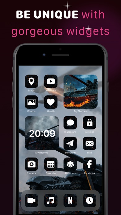 Themes Widgets Icon, Screen 14 Screenshot