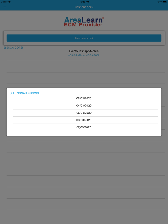 Screenshot #6 pour Eventi AreaLearn