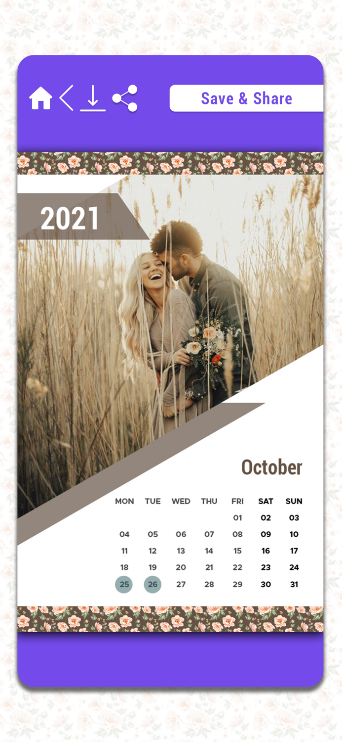 Calendar Maker – New Templates