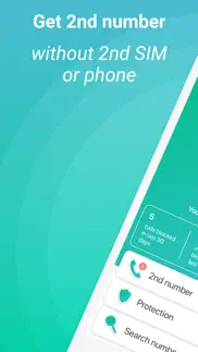 callhelp: second phone number iphone screenshot 1
