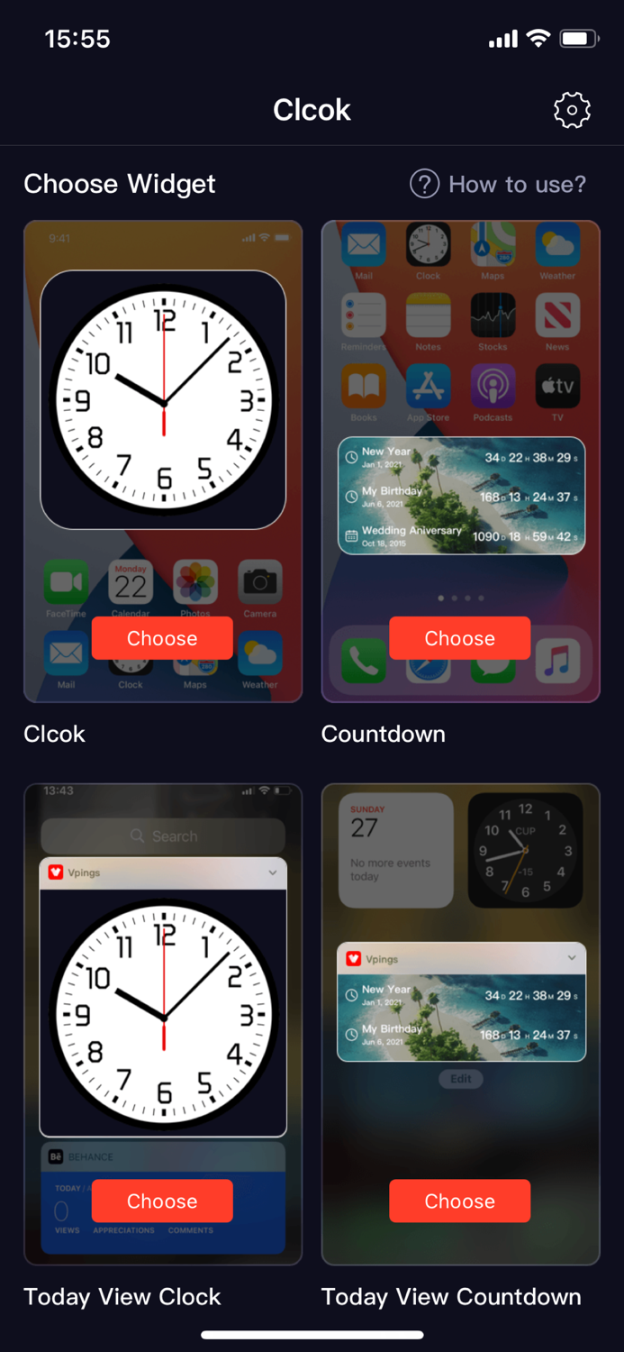 Vpings Widget-Clock Countdown