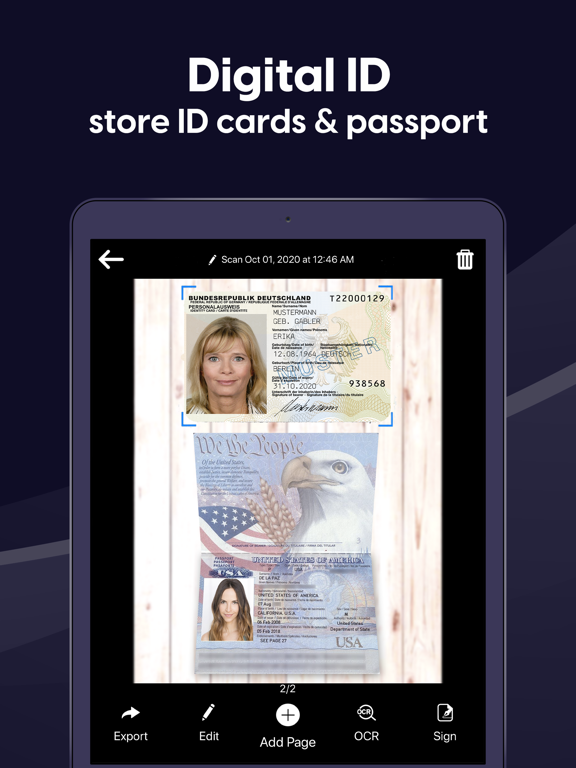 Scanner App: Documents & Sign iPad screenshot 9 - Business app