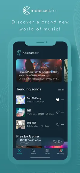 Game screenshot indiecast.fm mod apk