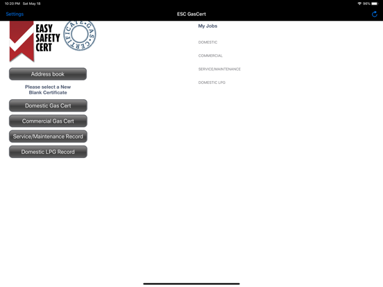 Screenshot #4 pour ESC Gas Certificate