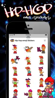 How to cancel & delete hip-hop emoji stickers 1
