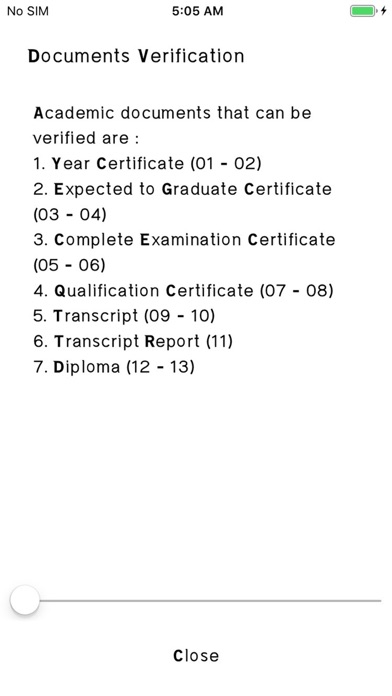 TU DOCVERIFY Screenshot