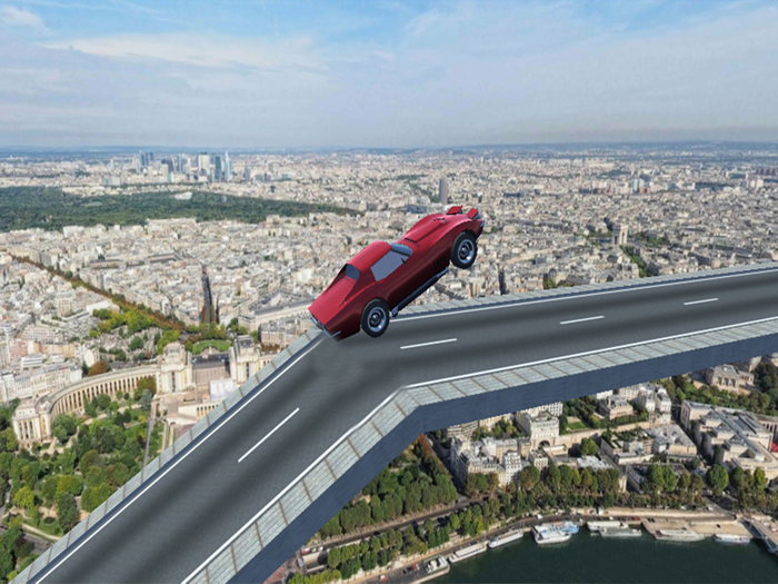 Impossible Car Stunt 3d Game