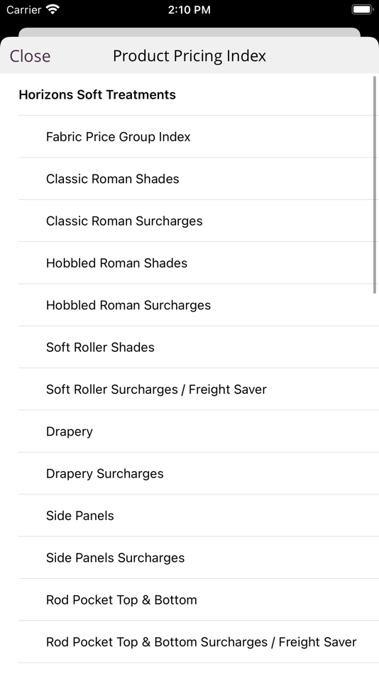 #2. Horizons® Sample Book (iOS) 由: Horizons Window Fashions, Inc.