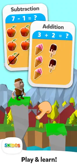 Game screenshot Math Jump: Kids Splash Games mod apk