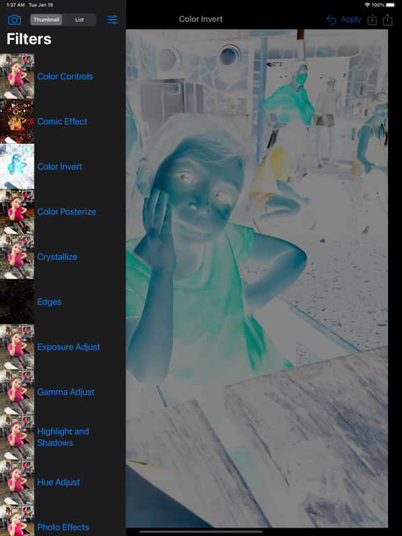 Screenshot #6 pour Image Filter Photo Editor Tool