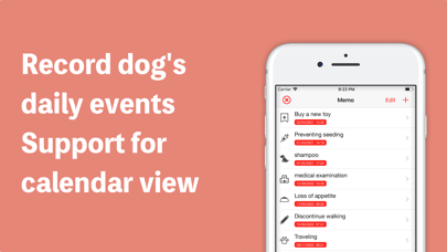 WanPass - dog data management Screenshot