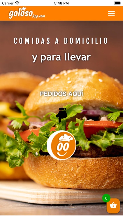 Goloso App Comidas a Domicilio