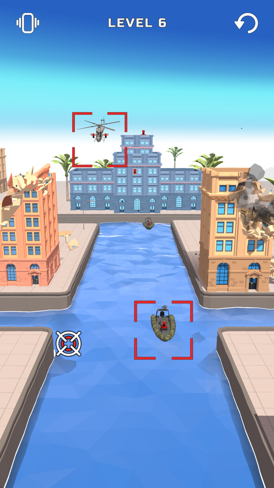 #7. Rocket Bomber (iOS) Podle: LIPSAR STUDIO, OOO