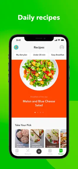 Game screenshot Diet & Meal Planner by GetFit hack