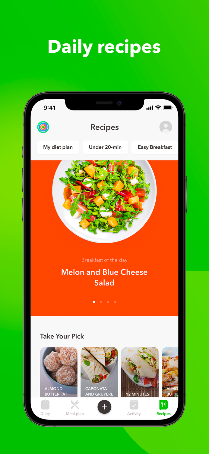 Diet and Meal Planner by GetFit