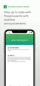 Kelowna Islamic Center screenshot #2 for iPhone