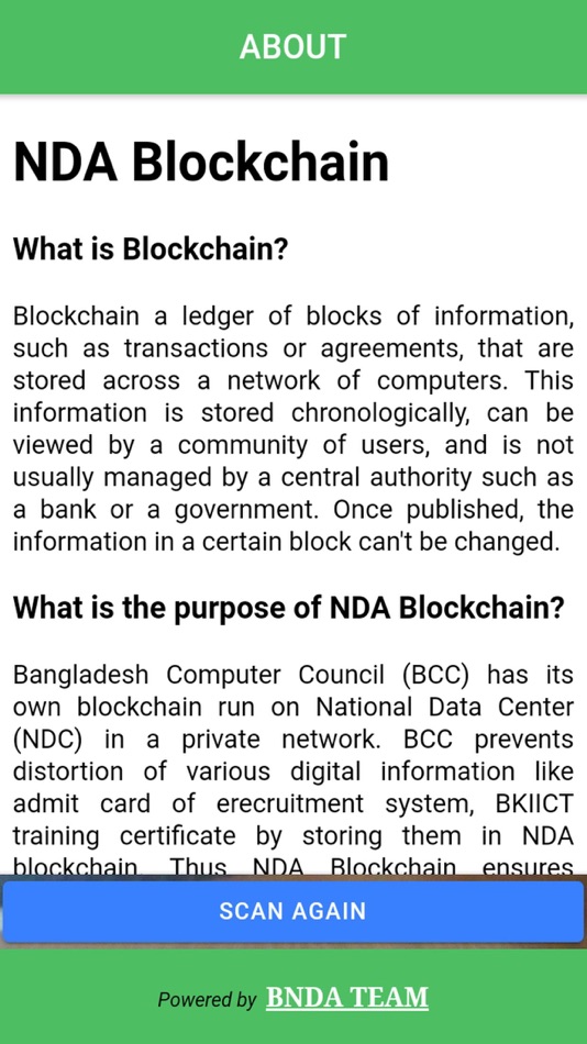 #6. Blockchain Validator App (iOS) 由: Asif Uddin