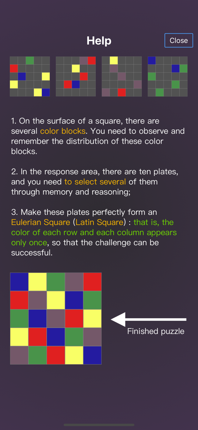 Magic Square In Color