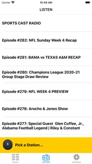 sports cast - sports network iphone screenshot 3