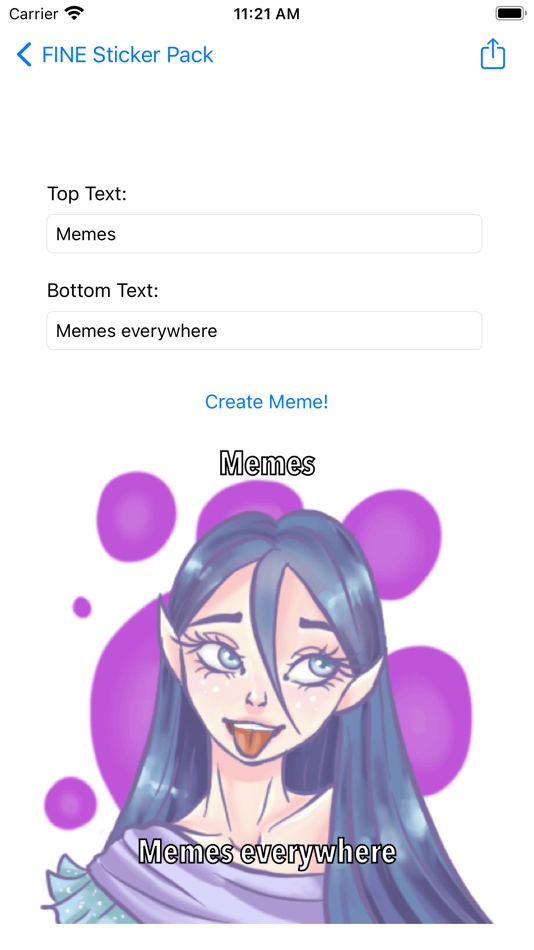 #2. FINE Stickers (iOS) 由: Henrik Storch