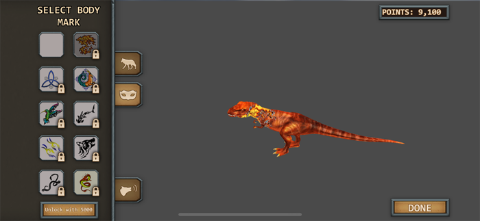 T-Rex Survival Simulator