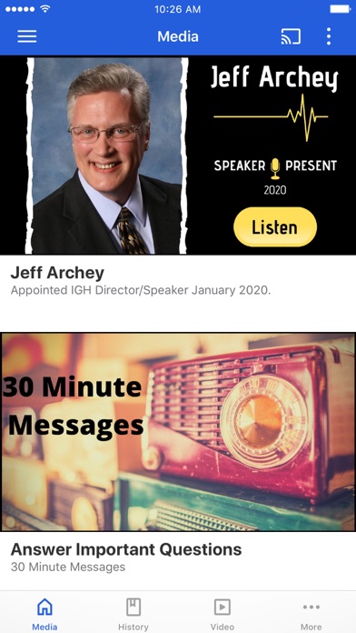 International Gospel Hour Screenshot