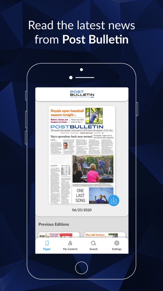 #1. Post Bulletin E-paper (iOS) De: Forum Communications Company