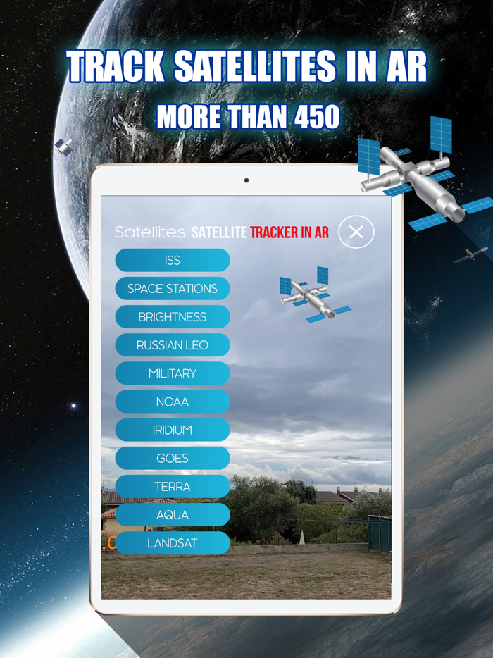 Satellite Tracker in AR
