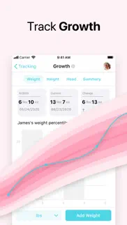 baby + | your baby tracker iphone screenshot 2