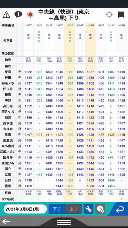 デジタル 東京時刻表 Lite