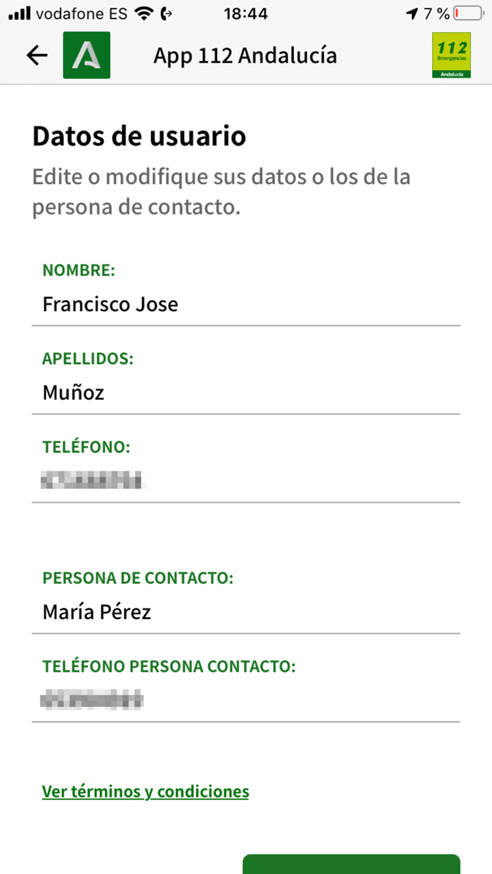 112 Emergencias Andalucía