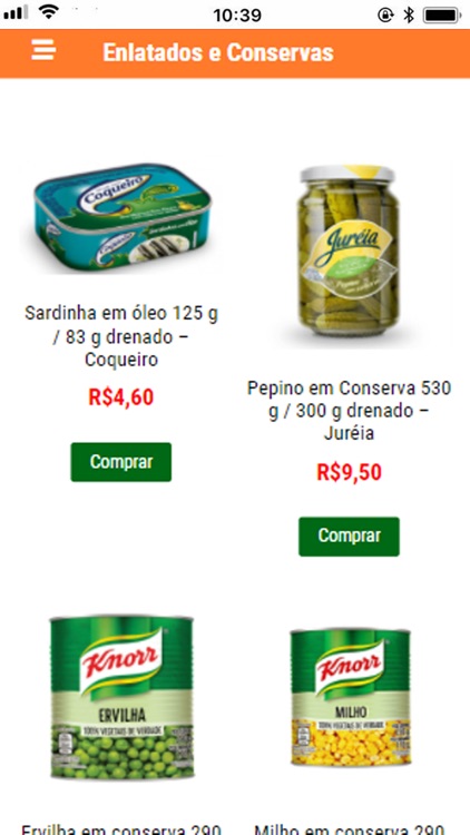 Mercado em Casa