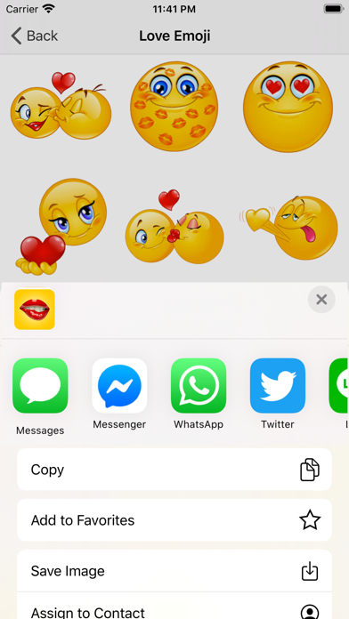 Screenshot #3 pour Flirty Emoji Adult Stickers