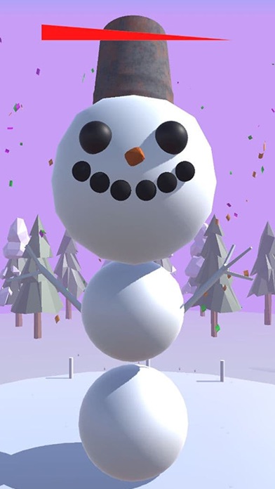 SnowBall - Make the snowman Screenshot