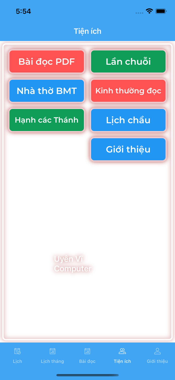 Lịch Công Giáo UVC