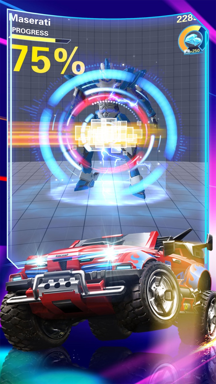 Speedy Car Space Travel