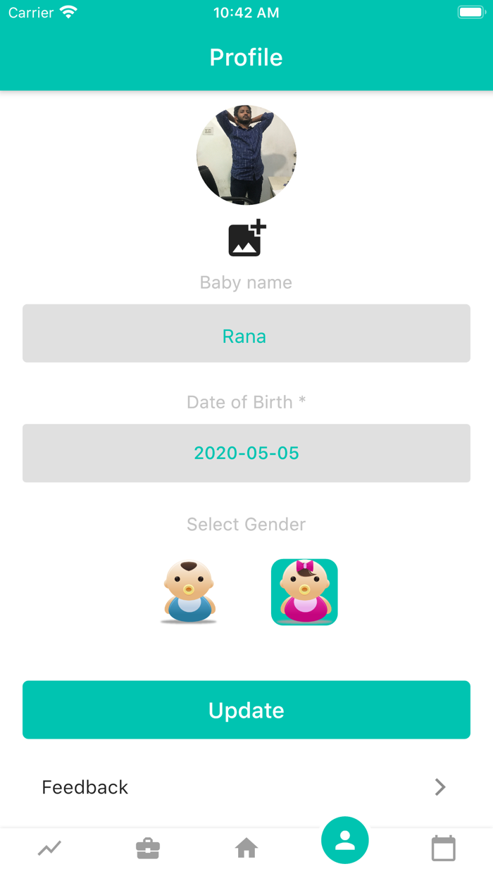 Amaia - Breastfeeding App
