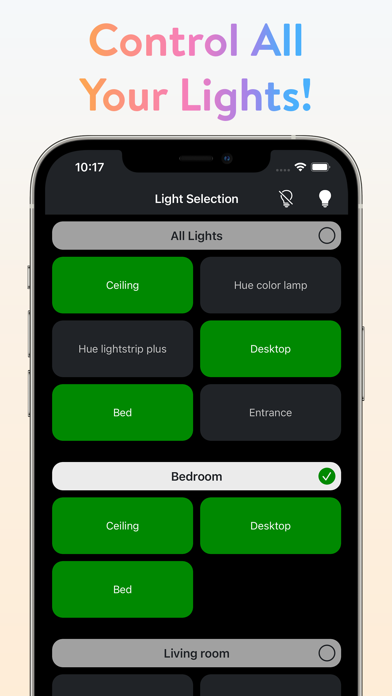 Hue Music for Philips Hue Screenshot