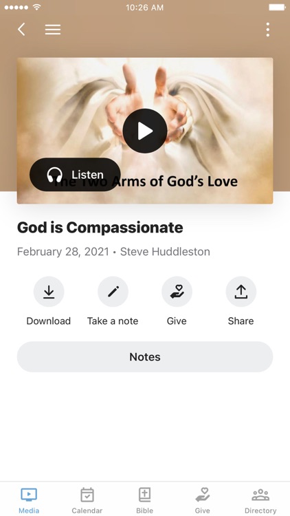 University Christian App