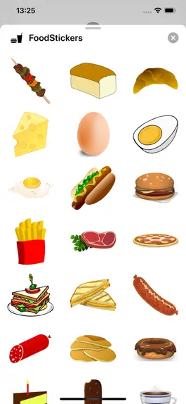 Game screenshot Food & Drink Stickers hack