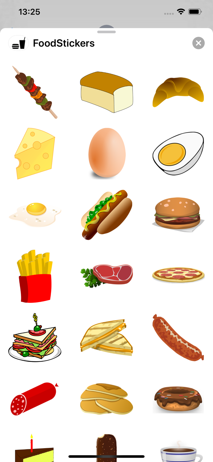 Food and Drink Stickers