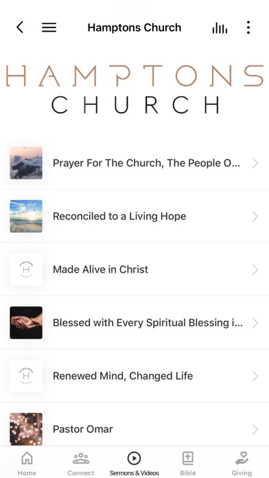 Hamptons Church Screenshot