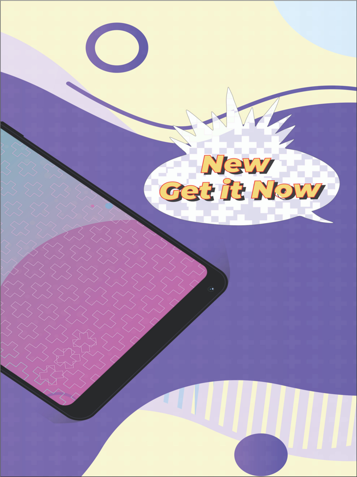 qpo faces modern stickers